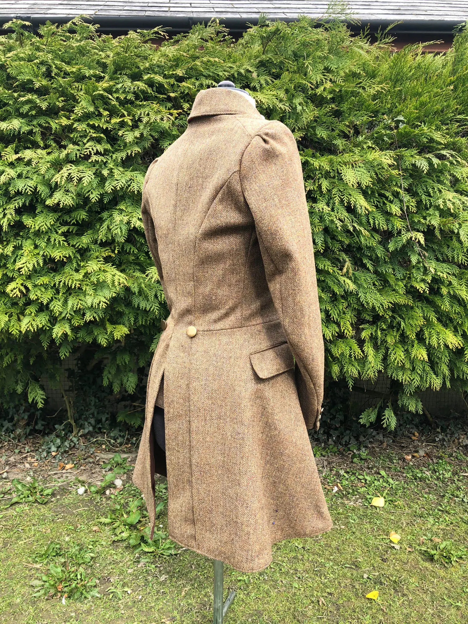 Showtime Tailoring Ladies Tweed Beaufort Flattering Fit Frock Hunt Coat. Simply Stunning. All Sizes. Fully Bespoke. - Image 5